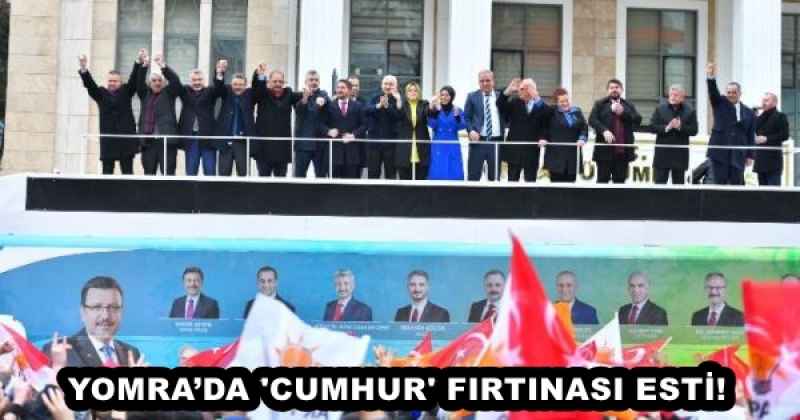 YOMRA’DA 'CUMHUR' FIRTINASI ESTİ!