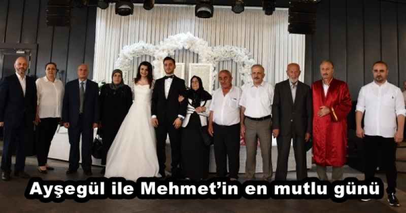 Ayşegül ile Mehmet’in en mutlu günü