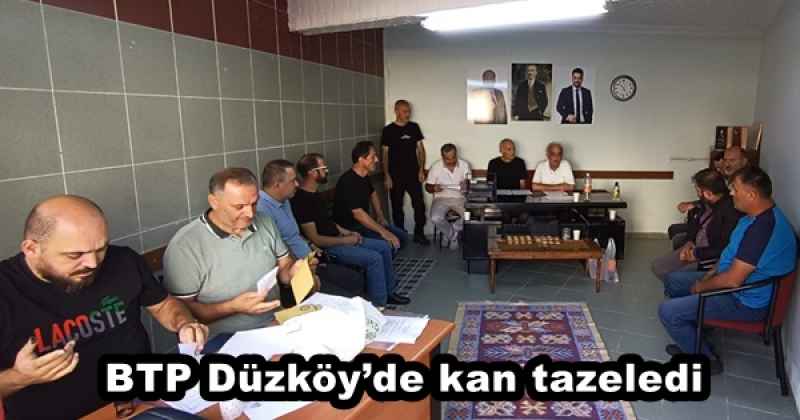 BTP Düzköy’de kan tazeledi