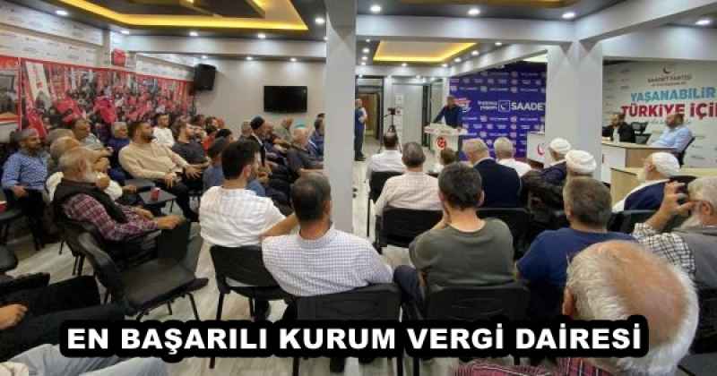 EN BAŞARILI KURUM VERGİ DAİRESİ