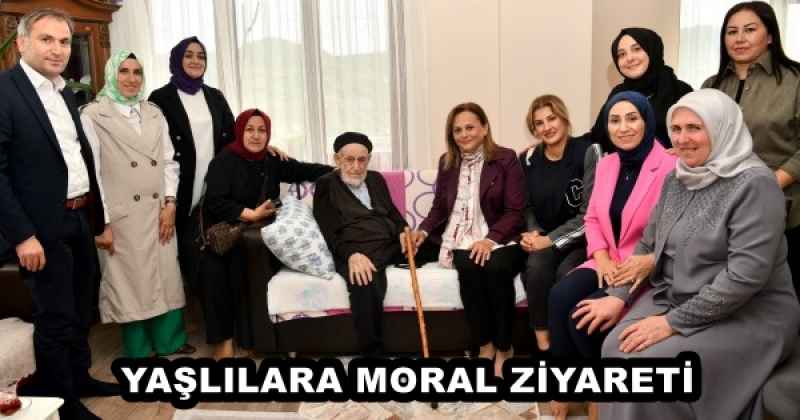 YAŞLILARA MORAL ZİYARETİ