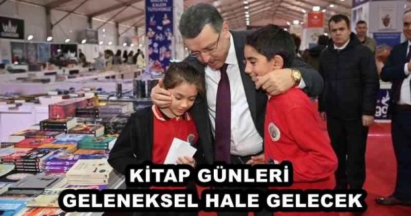 KİTAP GÜNLERİ GELENEKSEL HALE GELECEK