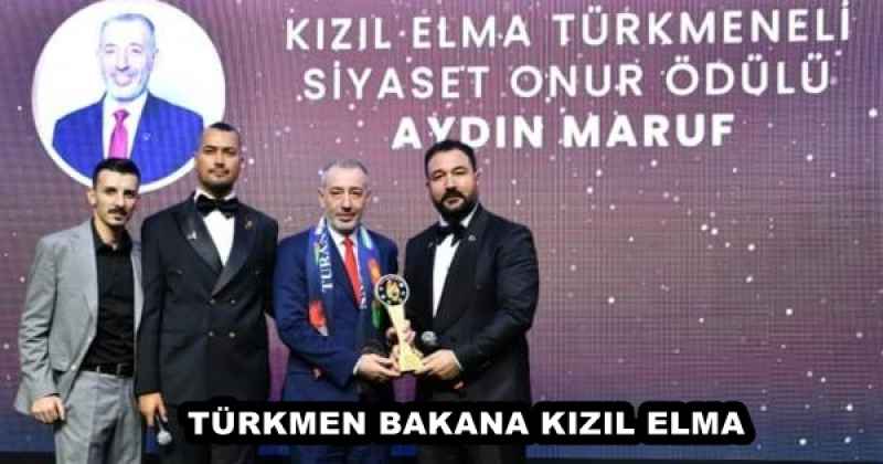 TÜRKMEN BAKANA KIZIL ELMA 