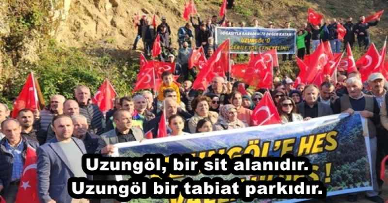 Uzungöl, bir sit alanıdır. Uzungöl bir tabiat parkıdır.