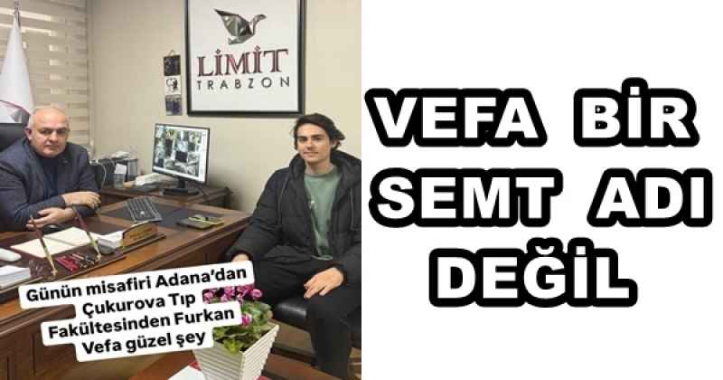 VEFA BİR SEMT ADI DEĞİL