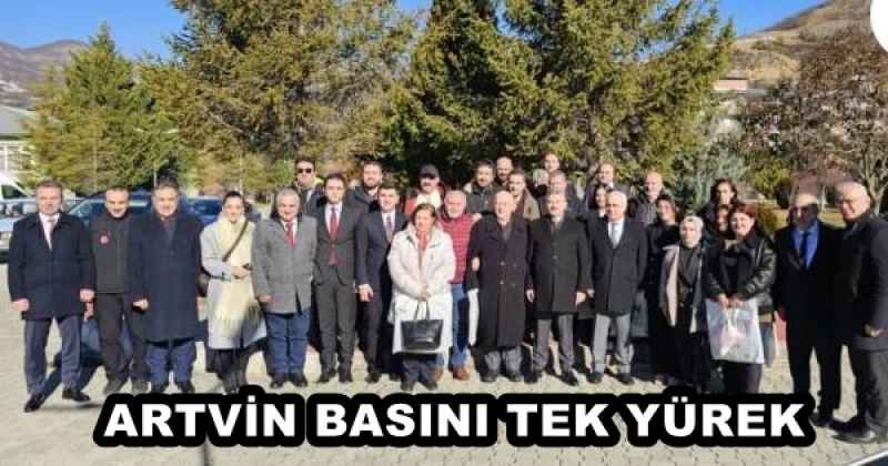 ARTVİN BASINI TEK YÜREK 