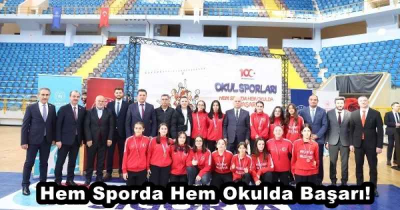 Hem Sporda Hem Okulda Başarı!