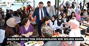 BAŞKAN GENÇ’TEN ÖĞRENCİLERE BİR MÜJDE DAHA