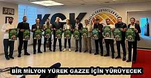 BİR MİLYON YÜREK GAZZE İÇİN YÜRÜYECEK