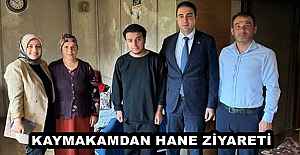 KAYMAKAMDAN HANE ZİYARETİ