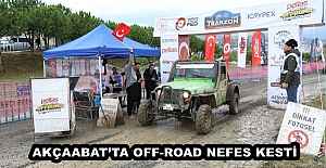 AKÇAABAT’TA OFF-ROAD NEFES KESTİ