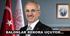 BALONLAR REKORA UÇUYOR…