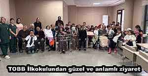 TOBB İlkokulundan güzel ve anlamlı ziyaret