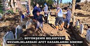 BÜYÜKŞEHİR BELEDİYESİ, MEZARLIKLARDAKİ...