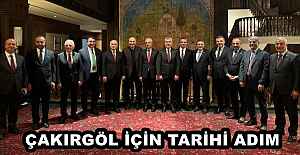 ÇAKIRGÖL İÇİN TARİHİ ADIM