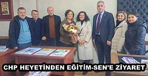 CHP HEYETİNDEN EĞİTİM-SEN#039;E...