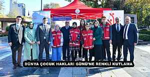 DÜNYA ÇOCUK HAKLARI GÜNÜ’NE RENKLİ KUTLAMA