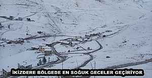 İKİZDERE BÖLGEDE EN SOĞUK GECELER GEÇİRİYOR