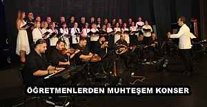 Öğretmenlerden muhteşem konser