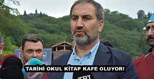 TARİHİ OKUL KİTAP KAFE OLUYOR!