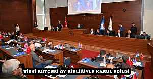 TİSKİ BÜTÇESİ OY BİRLİĞİYLE KABUL EDİLDİ