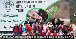 AKÇAABAT BELEDİYESİ’NDEN ÇOCUKLARA ÇEVRE VE TARIM EĞİTİMİ