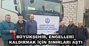 BÜYÜKŞEHİR, ENGELLERİ KALDIRMAK İÇİN SINIRLARI AŞTI