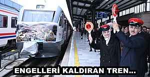 ENGELLERİ KALDIRAN TREN…