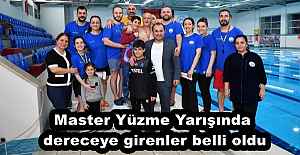 Master Yüzme Yarışında dereceye girenler belli oldu