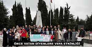 ÖNCE VATAN DİYENLERE VEFA ETKİNLİĞİ 