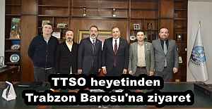 TTSO heyetinden Trabzon Barosu#039;na...