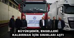 BÜYÜKŞEHİR, ENGELLERİ KALDIRMAK İÇİN SINIRLARI AŞTI