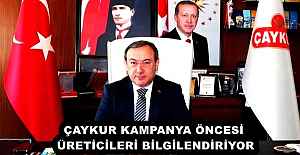 ÇAYKUR KAMPANYA ÖNCESİ ÜRETİCİLERİ BİLGİLENDİRİYOR