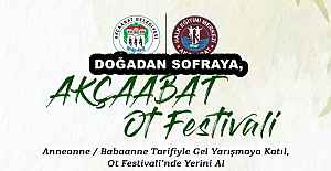 DOĞADAN SOFRAYA, AKÇAABAT’TA OT FESTİVALİ ZAMANI