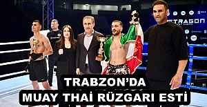 TRABZON’DA MUAY THAİ RÜZGARI ESTİ