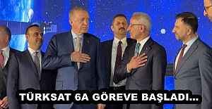 TÜRKSAT 6A GÖREVE BAŞLADI…