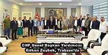 CHP Genel Başkan Yardımcısı Gökan Zeybek, Trabzon’da