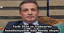 Tarih 2024 ve Trabzon’da kanalizasyonlar hâlâ denize akıyor.