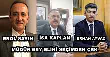 MÜDÜR BEY ELİNİ SEÇİMDEN ÇEK