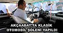 AKÇAABAT’TA KLASİK OTOMOBİL ŞÖLENİ YAPILDI