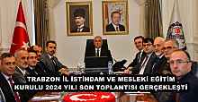 TRABZON İL İSTİHDAM VE MESLEKİ EĞİTİM KURULU 2024 YILI SON TOPLANTISI GERÇEKLEŞTİ