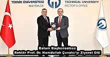 Batum Başkonsolosu, Rektör Prof. Dr. Hamdullah Çuvalcı’yı Ziyaret Etti