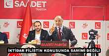 İKTİDAR FİLİSTİN KONUSUNDA SAMİMİ DEĞİL!