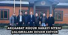 AKÇAABAT KÜÇÜK SANAYİ SİTESİ ÇALIŞMALARI DEVAM EDİYOR