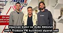 Uğurcan Çakır ve Arda Akbulut kulübümüzü ziyaret etti