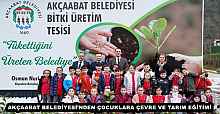 AKÇAABAT BELEDİYESİ’NDEN ÇOCUKLARA ÇEVRE VE TARIM EĞİTİMİ