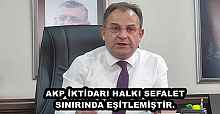 AKP İKTİDARI HALKI SEFALET SINIRINDA EŞİTLEMİŞTİR.