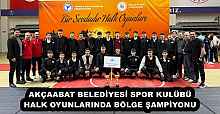 AKÇAABAT BELEDİYESİ SPOR KULÜBÜ HALK OYUNLARINDA BÖLGE ŞAMPİYONU