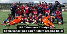 U14 Takımımız Türkiye Şampiyonası’nda son 4 takım arasına kaldı