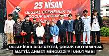 ORTAHİSAR BELEDİYESİ, ÇOCUK BAYRAMINDA MATTİA AHMET MİNGUZZİ’Yİ UNUTMADI 